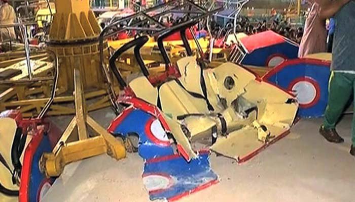 Karachi's Askari Park swing accident caused by broken bolts